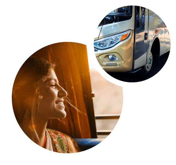 Linja-autot, pikkubussit ja taksit koko Suomeen.